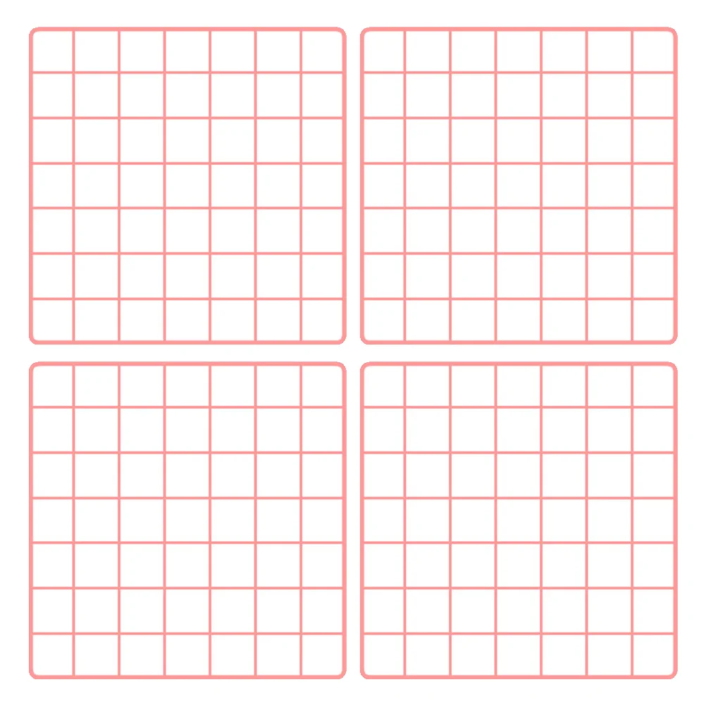 

4Pcs Iron Net Adornments Photo Hanging Display Nets Room Decorations )