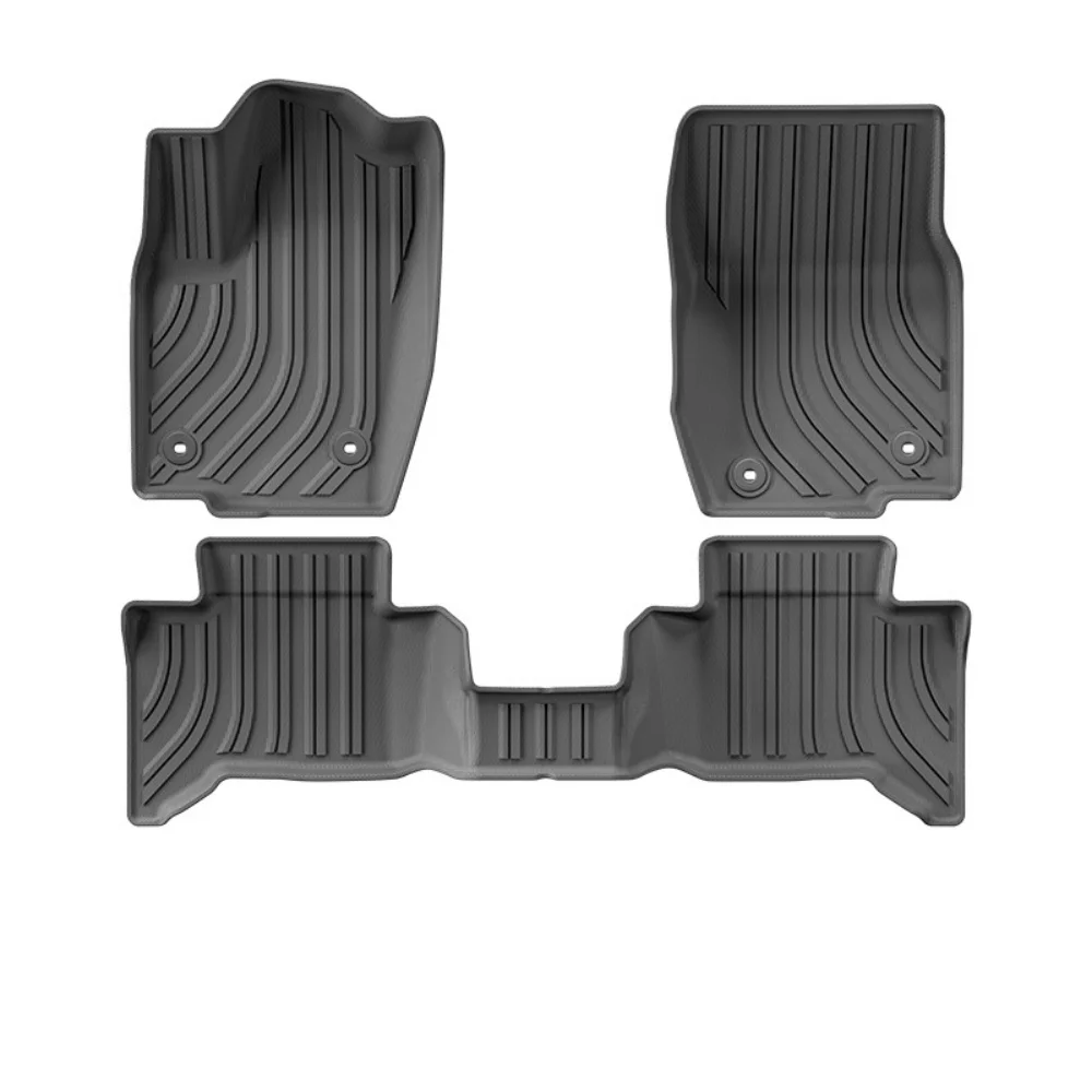 Коврики для Toyota Land Cruiser Prado J250 LC250, 5-местные противопогодные напольные коврики из ТПЭ, аксессуары для ковриков в багажник 2024 2025