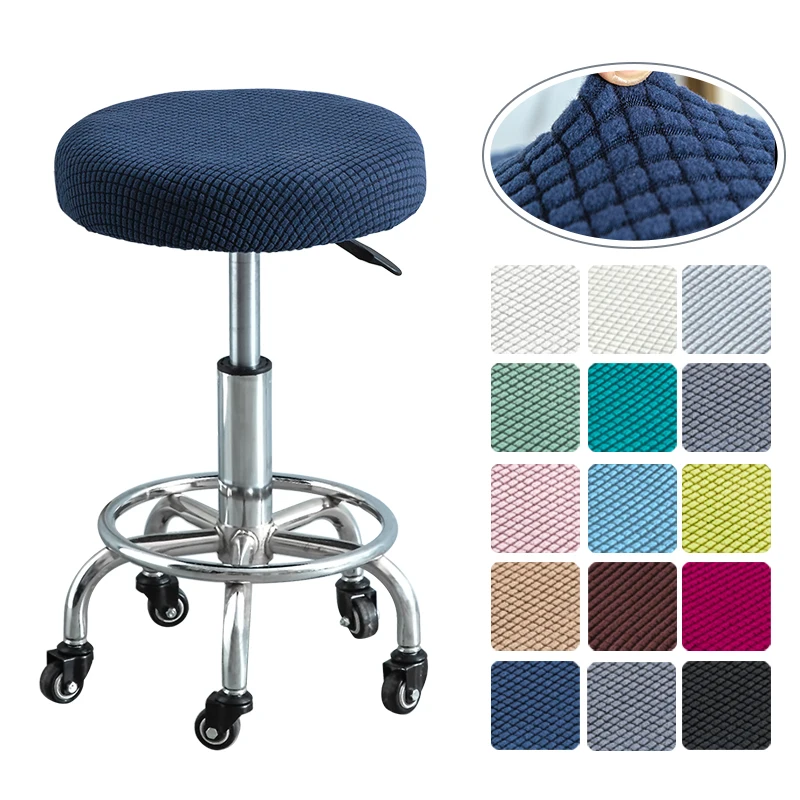 Cover Bar Stool Cover Polar Fleece Stool Slipcover Seat Cush
