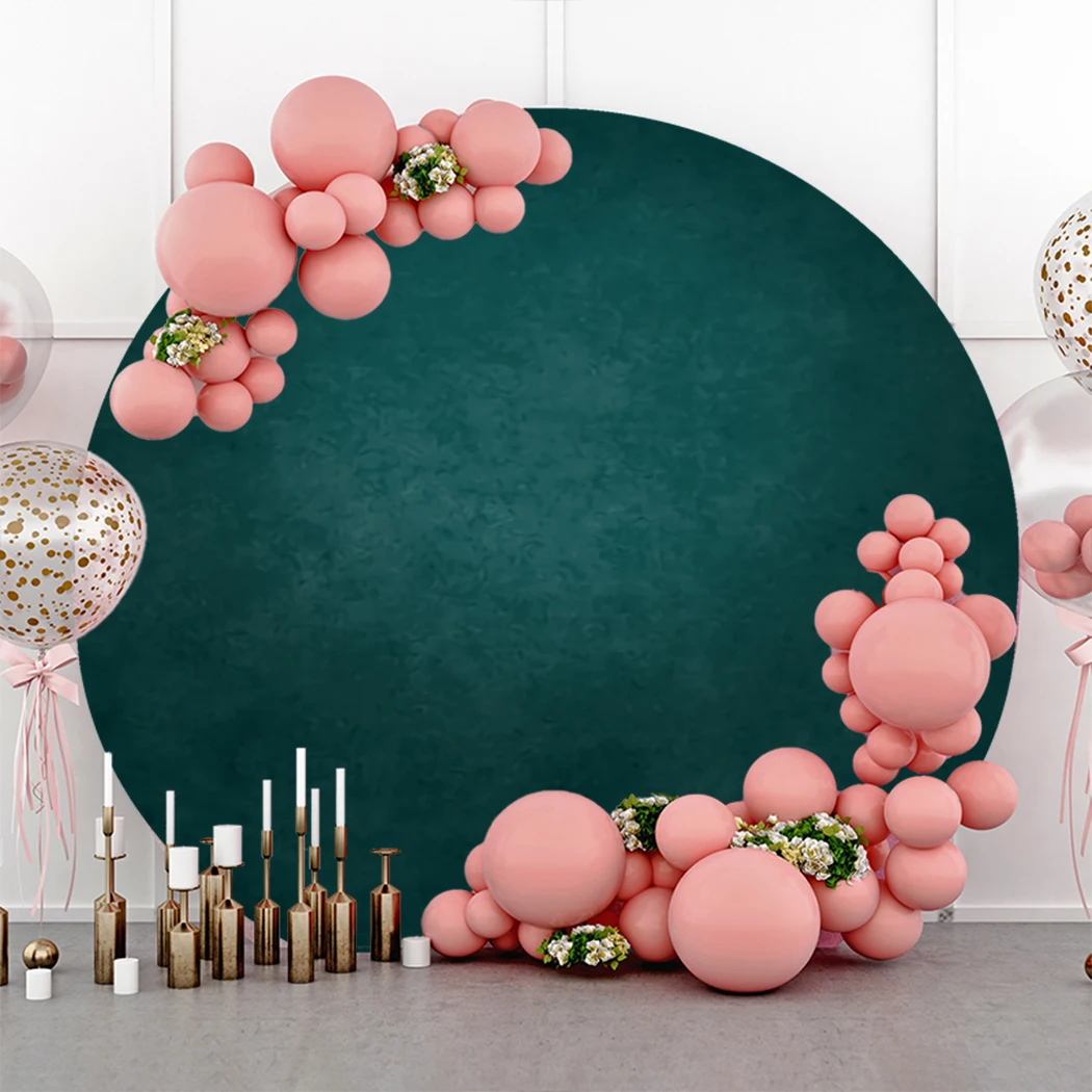 Абстрактный градиентный круглый фон для фотостудии новорожденный ребенок день