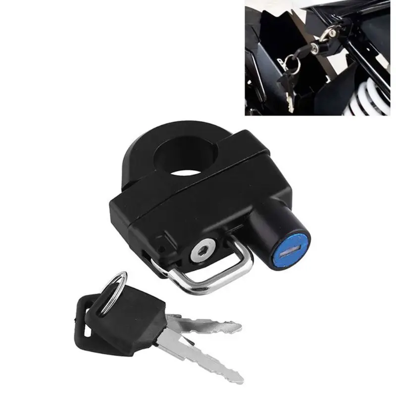 

Multipurpose Mini Portable Anti-theft Helmet Lock with Key Bike Bicycle Cycling Spring Combination Travel Luggage Locks D7YA