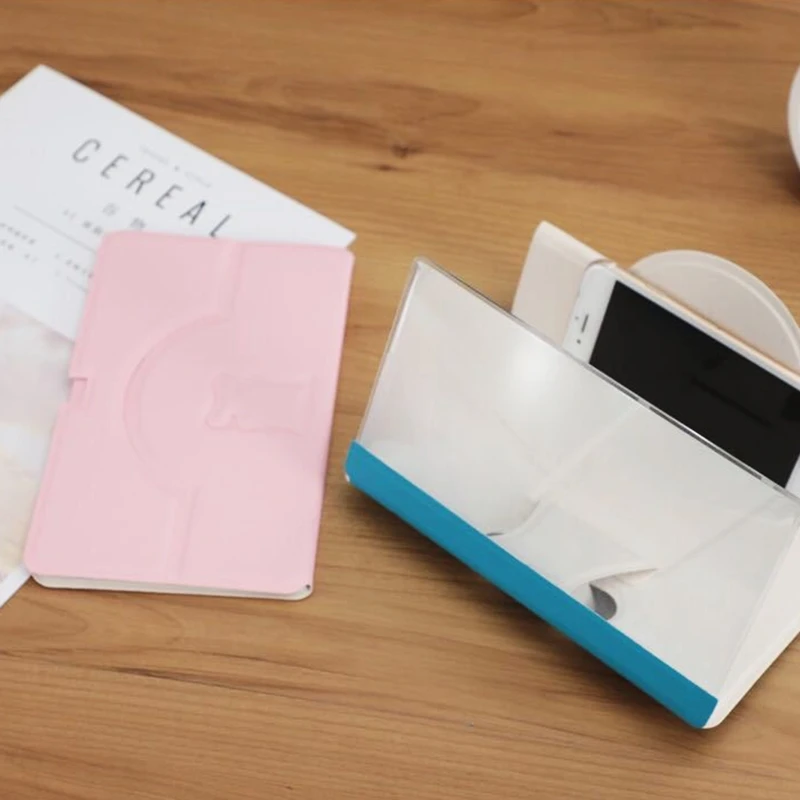 

37MD Phone Magnifying Projector Screen Enlarger H D 5D Screen Magnifier for Cell Phone Smartphones Screen Amplifier Folding