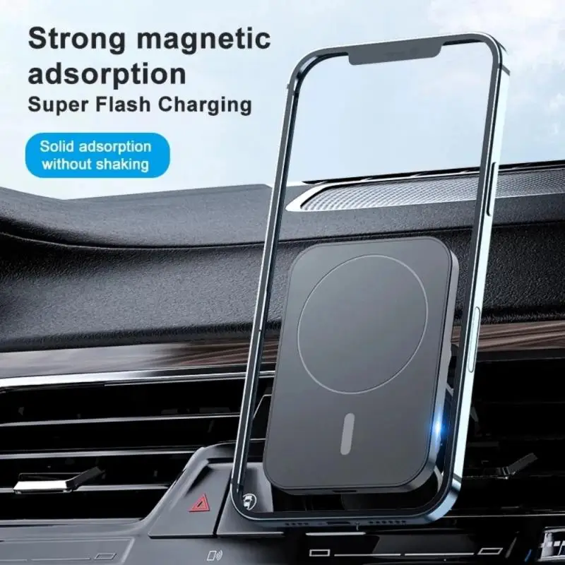 

Magnetic Car Wireless Charger Multifunctional Car Air Vent Stand Car Accessories Phone Holder Universal Wireless Charger