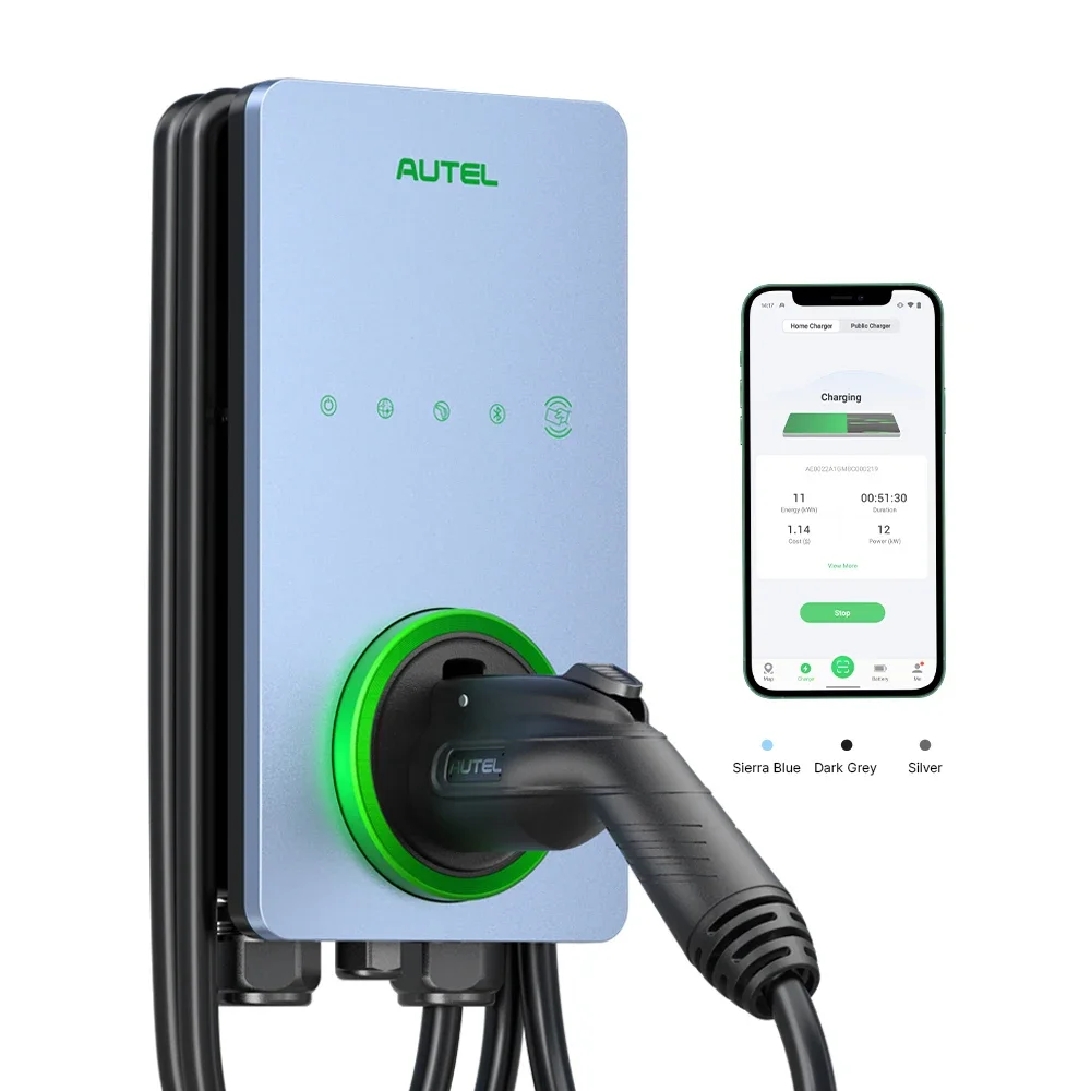 Autel 240 В Портативная зарядная станция для электромобиля Ev Зарядное устройство