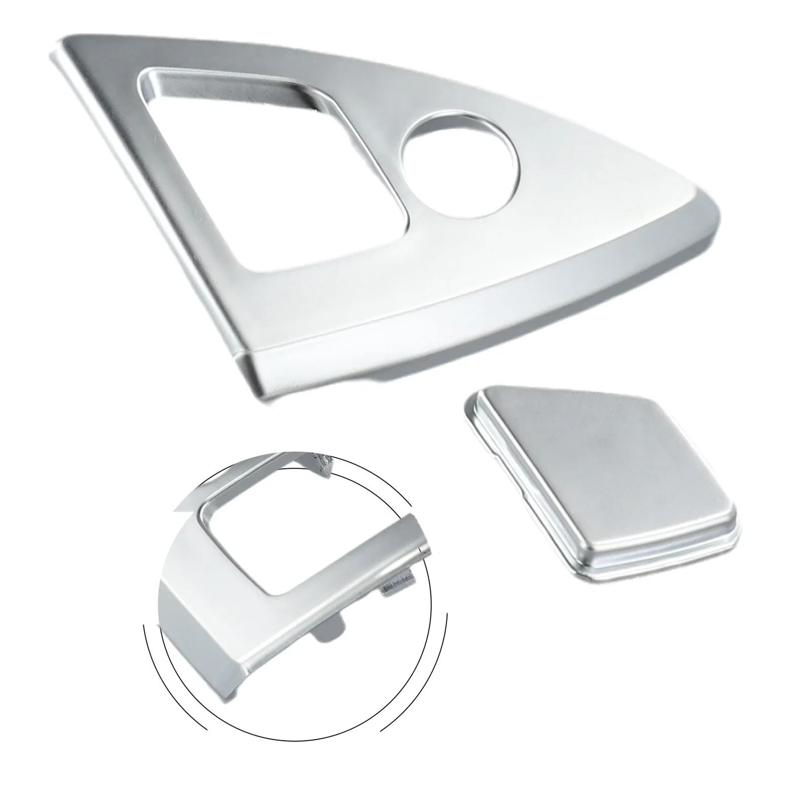 

Серебряный замок консоли, автомобильные аксессуары, крышка замка консоли, материал высокого качества 51169277348 Автозапчасти Plug-and-play