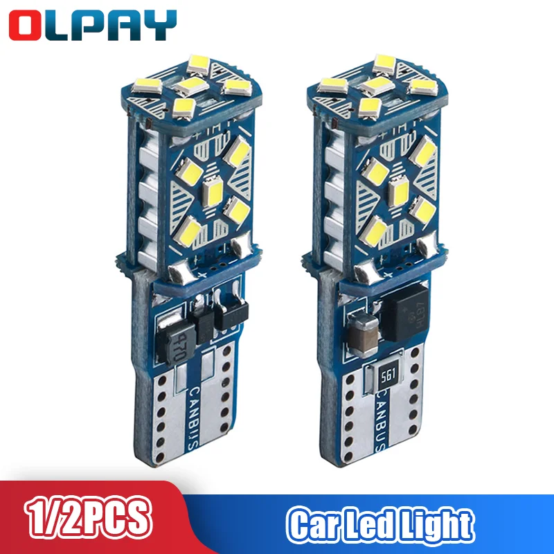 

1/2 шт. светодиодные автомобильные лампы T10 Ширина светильник 5W5 обещание декодирование автомобисветильник лампа автомобильные декоративны...