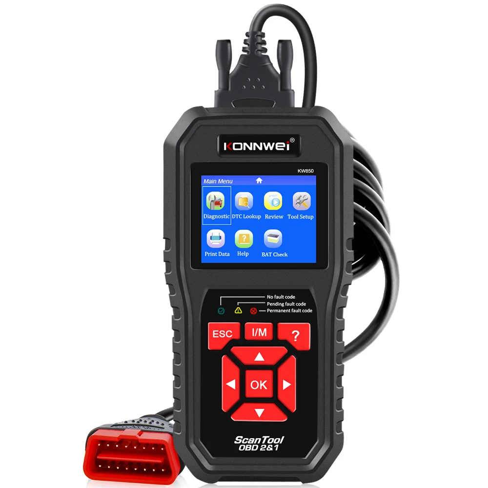 

KONNWEI Obd2 Диагностический Сканер Полнофункциональный Универсальный Считыватель Кодов Двигателя Автомобильный Инструмент По...
