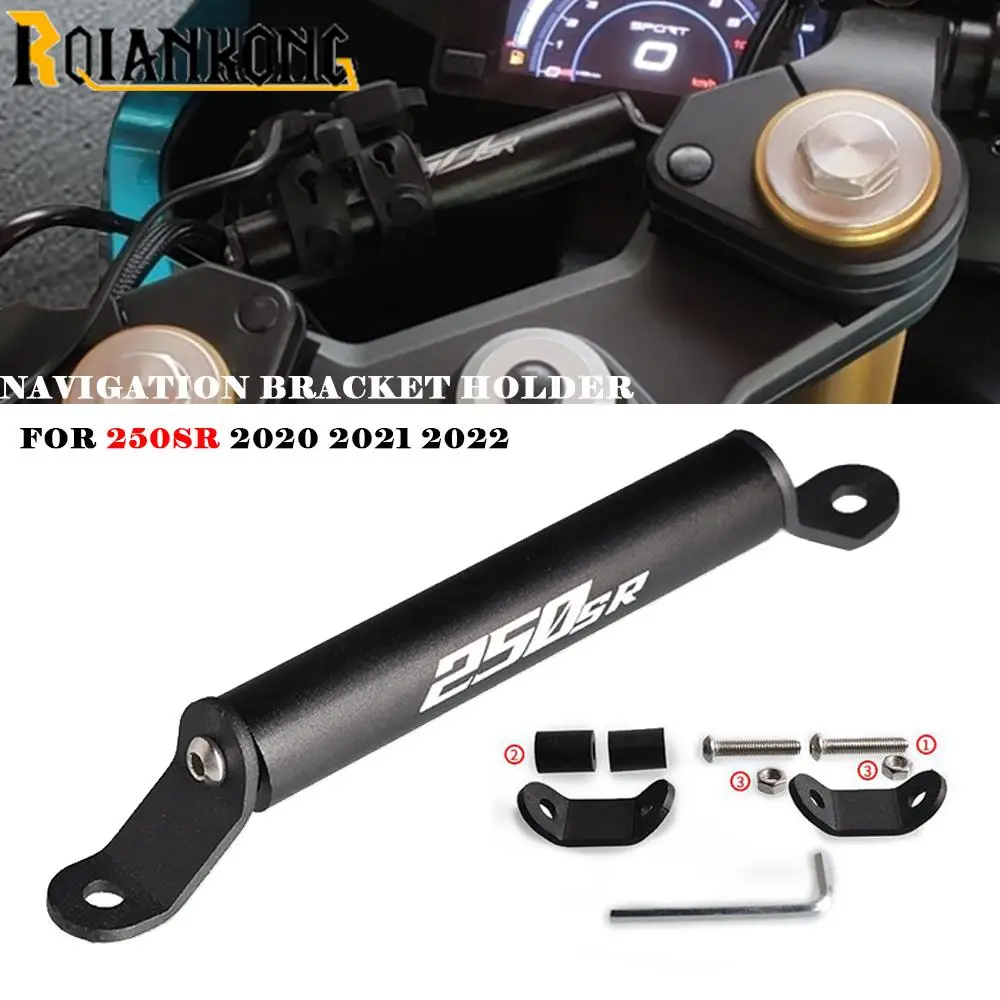 

For CFMOTO 250SR 2020 2021 2022 CF MOTO 250 SR Accessories Motorcycle Navigation Phone Mount Bracket Holder Aluminium Parts