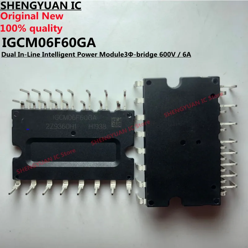 

2 шт./лот IGCM06F60GA IGCM06F60 двойной Встроенный интеллектуальный блок питания 3 Φ-bridge 600V / 6A 100% новый импортный оригинальный 100% качество