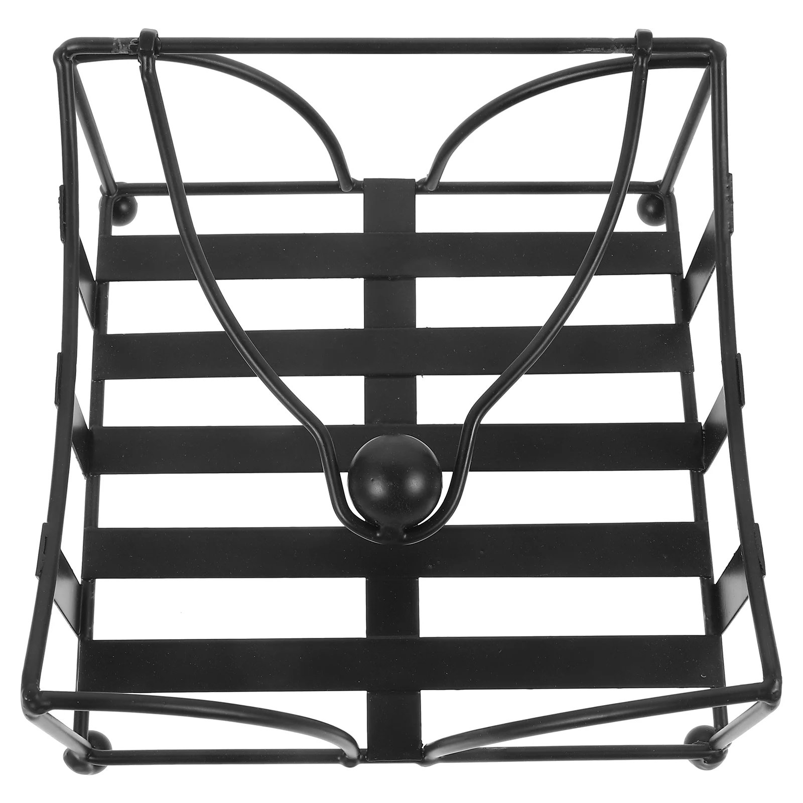 

Iron Paper Towel Holder Kitchen Accessory Decorative Napkin Reusable Living Room Serviette Restaurant