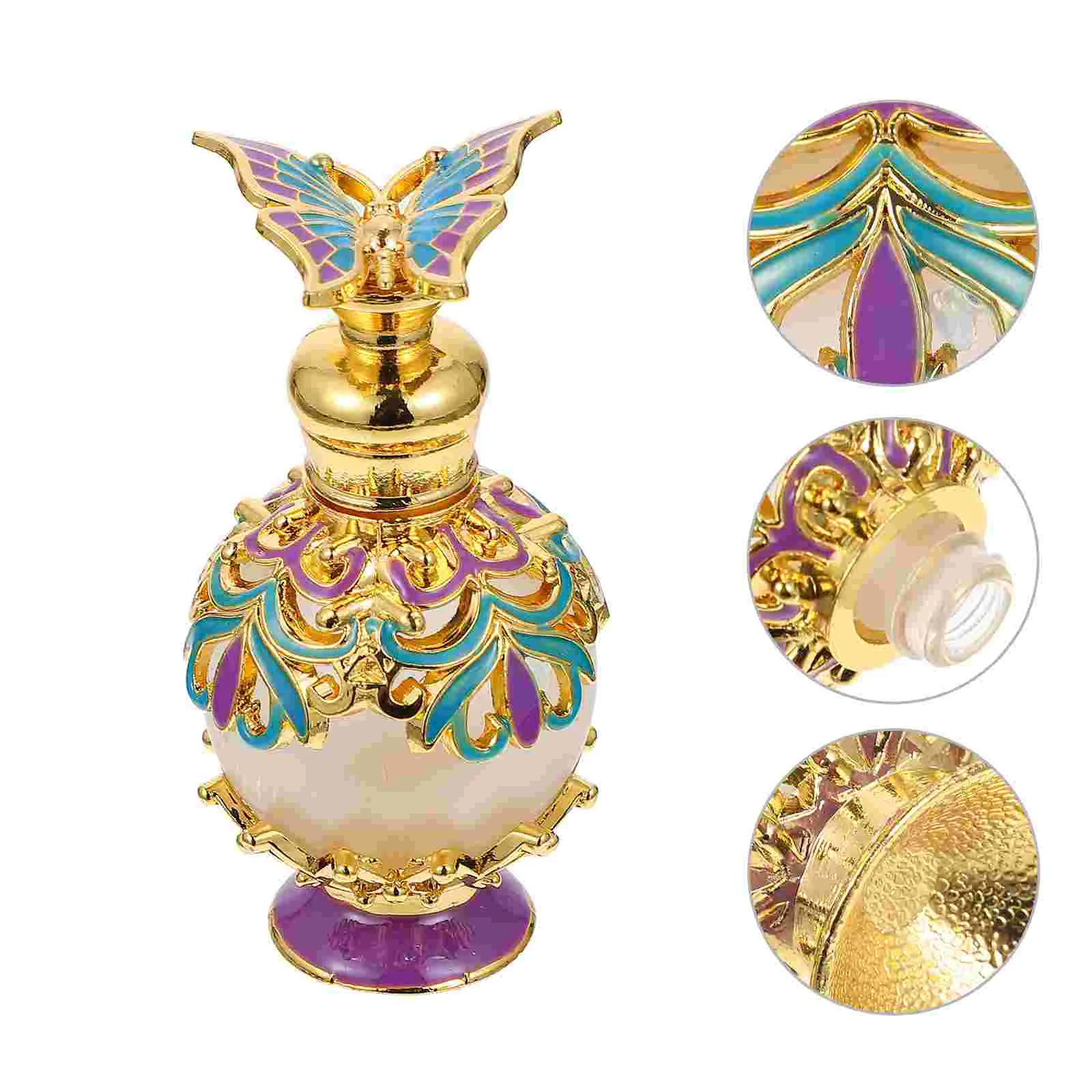 

Bottle Bottles Spray Essential Glass Travel Oil Empty Container Vintage Refillable Crystal Decorative Portablevials Fancy Fine