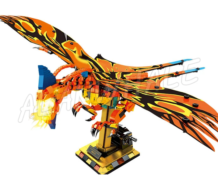 1174 шт. Набор строительных блоков с подсветкой World of Pandora Phantom Wyevrn Toruk Makto Way Water 13004