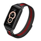 Браслет Милан с магнитной петлей для Huawei Honor Band 6, сменный металлический ремешок для смарт-браслета Huawei Band 66 pro