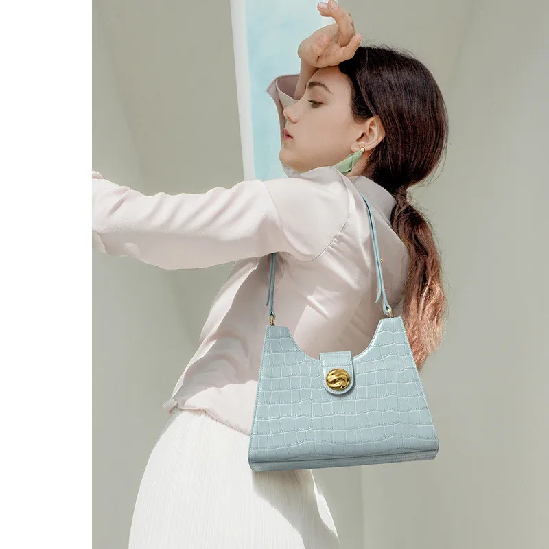 Bolsa de Ombro Nova Moda Mensageiro Retro Francês Axila Bolsa 2022