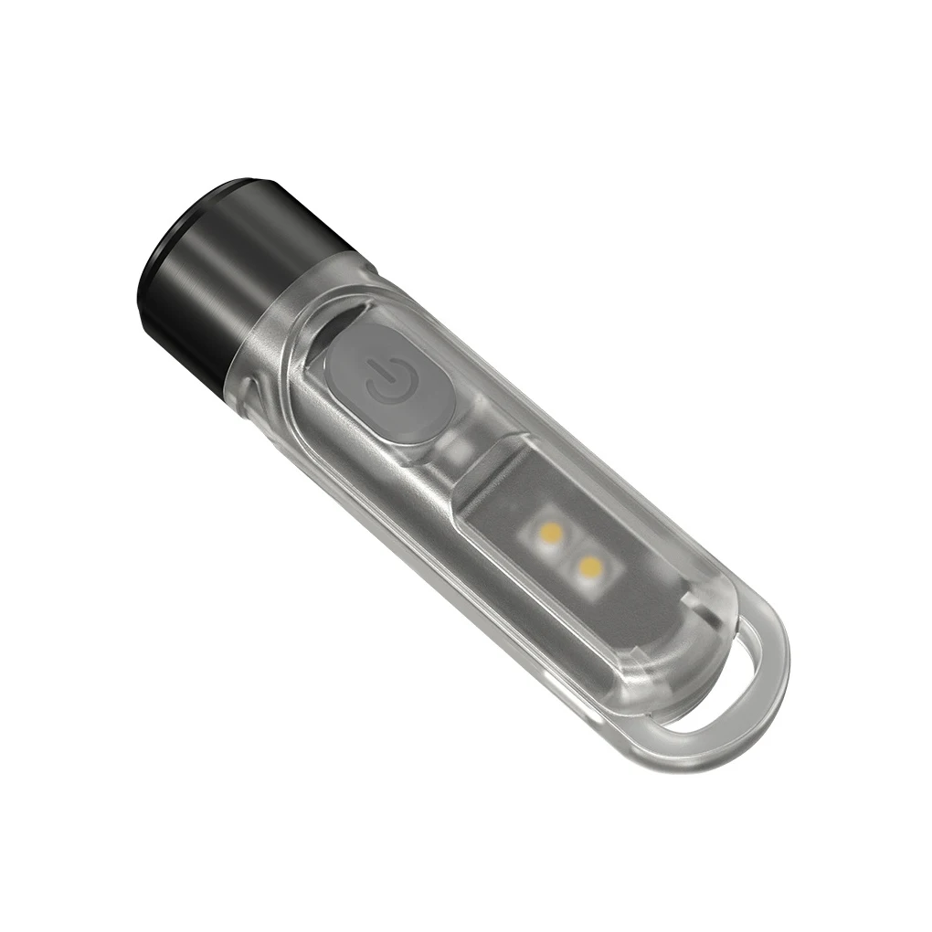 

IP66 Waterproof Keychain Flashlight USB Rechargeable Torch Detecting Light