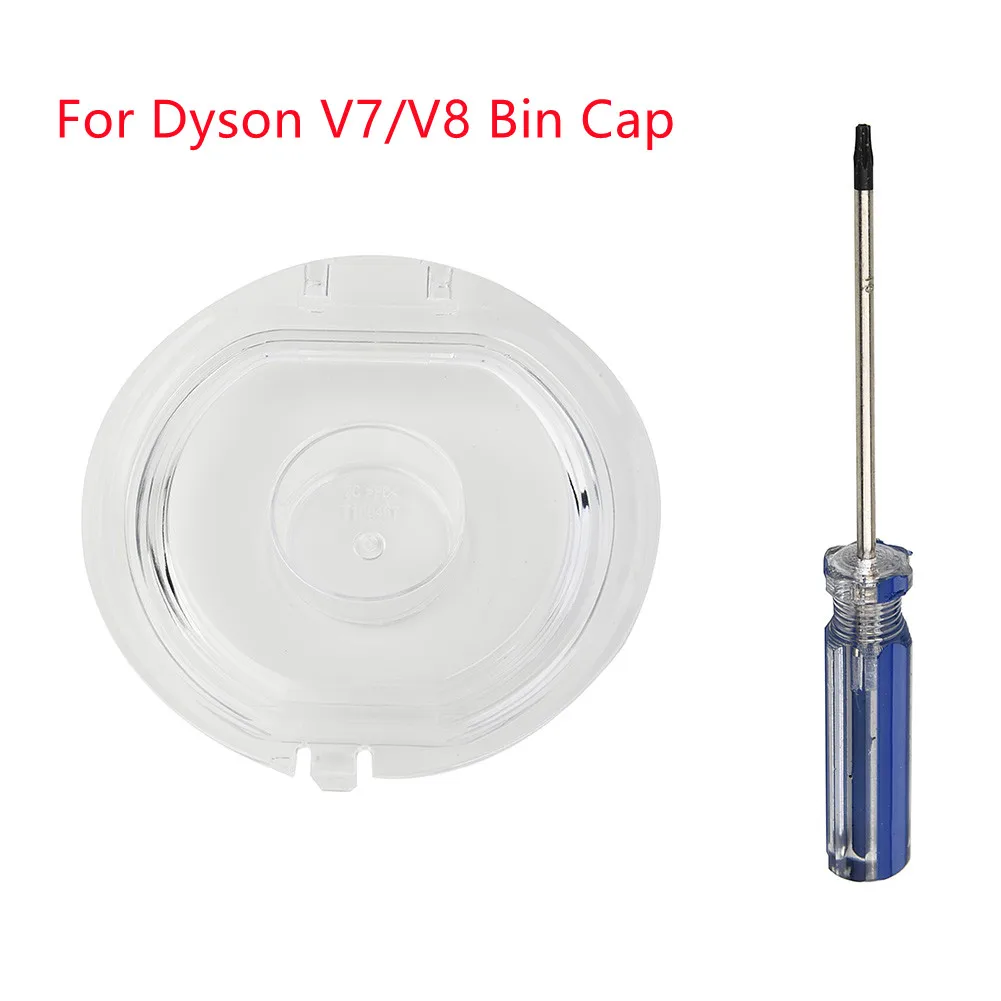Dust Bin Base Lid Replacement Assembly With Screwdriver For Dyson V7 V8 Cordless Vacuum Cleaner Parts Accessories