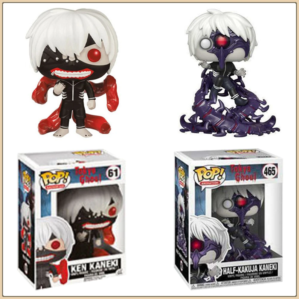 Funko POP Tokyo Ghoul Фигурки Kaneki Ken Аниме Q-версия Реалистичная кукла Модель Периферия