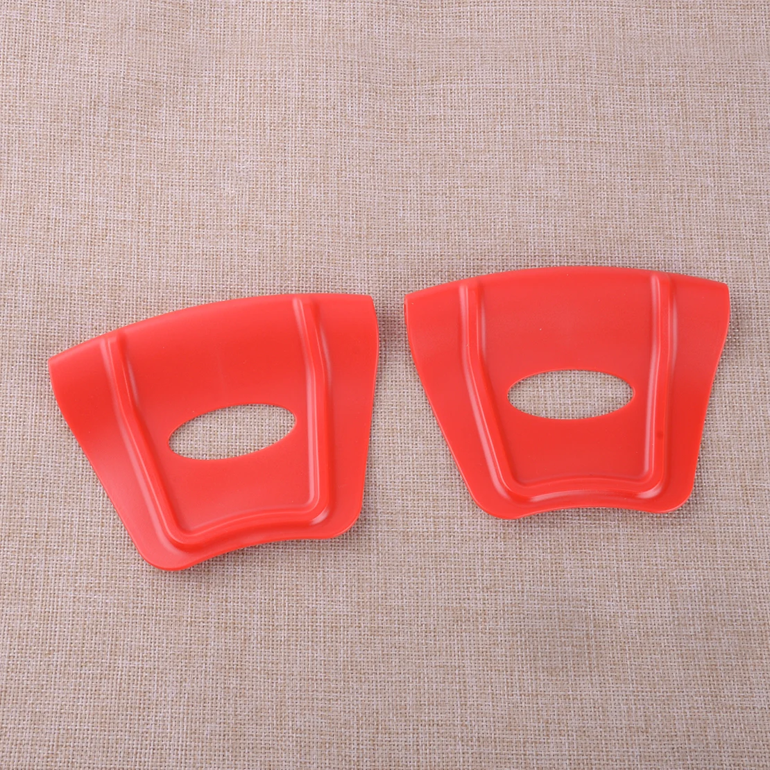 

2Pcs Rim Protector Guard Shield Wheel & Tire Tool for ATV Quad Motorcycle Red Plastic