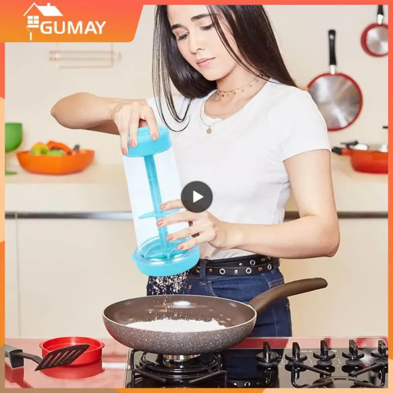 

Plastic Baking Tools To Bake Convenient Kitchen Tools Multi-function Baking Supplies Pastry Tools To Rotate Flour Cup Small