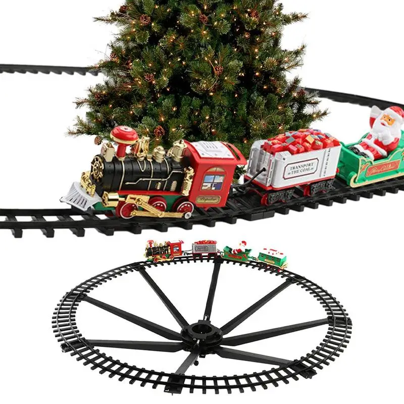 

Christmas Train Trains Around Christmas Tree Train Set Electric Train Toy For Boys Girls With Lights And Sound Christmas Gifts