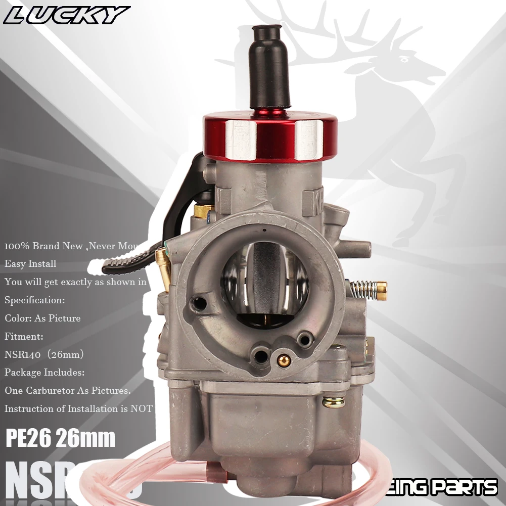 Для Keihin PE 26 PE26 мм NSR140 Кабельный дроссель Карбюратор Двигатель ATV Quad Pit Dirt Мотоцикл
