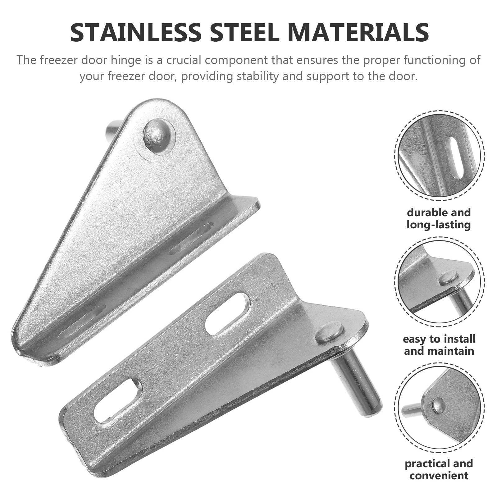 Дверной доводчик холодильника 2 шт. небольшая петля для морозильной камеры