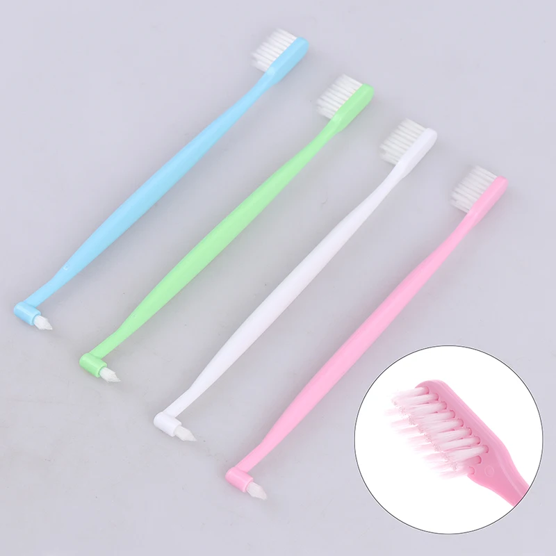 

Orthodontic Toothbrush Interdental Brush Double Ended Oral Dental Brace Care