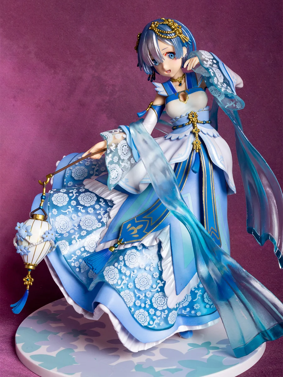 

Rem Anime Figure Double face Re:life In A Different World From Zero Rem Figure Large Girl Statue Model Beauty Modeling Ornaments