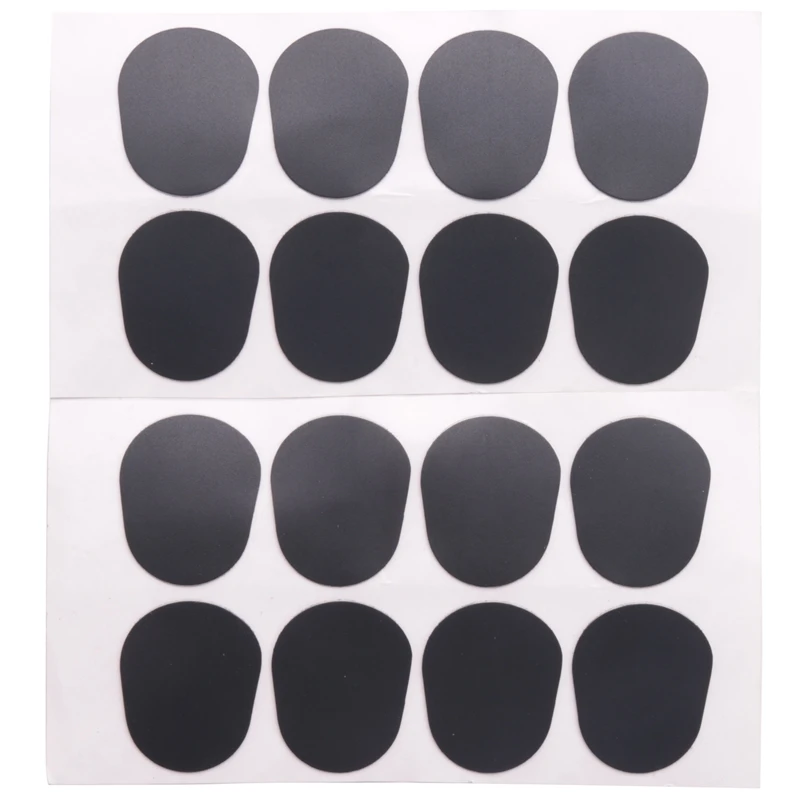 

16Pcs Alto/Tenor Sax Clarinet Mouthpiece Patches Pads Cushions, 0.8Mm Black, 16 Pack
