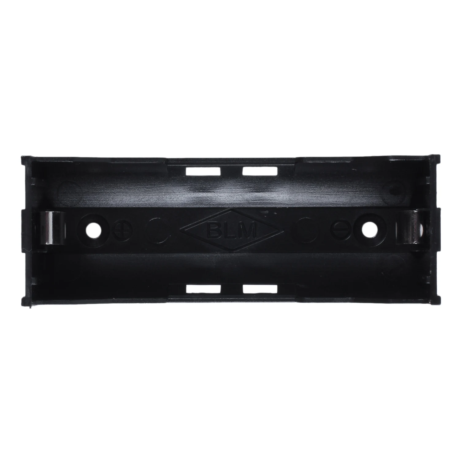 Пластиковый одиночный держатель для батареи 26650 коробка хранения 10 шт. черный