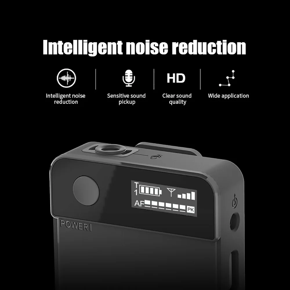 Аудио беспроводной петличный микрофон GO PRO II камера для прямой записи интервью