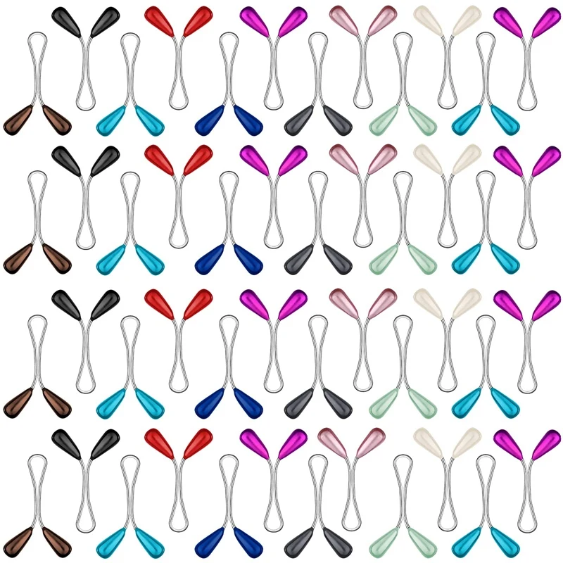 

48 шт. шпильки для хиджаба для женщин мусульманские зажимы для шарфа из искусственного жемчуга и U-образные булавки для шарфа DIY булавка для б...