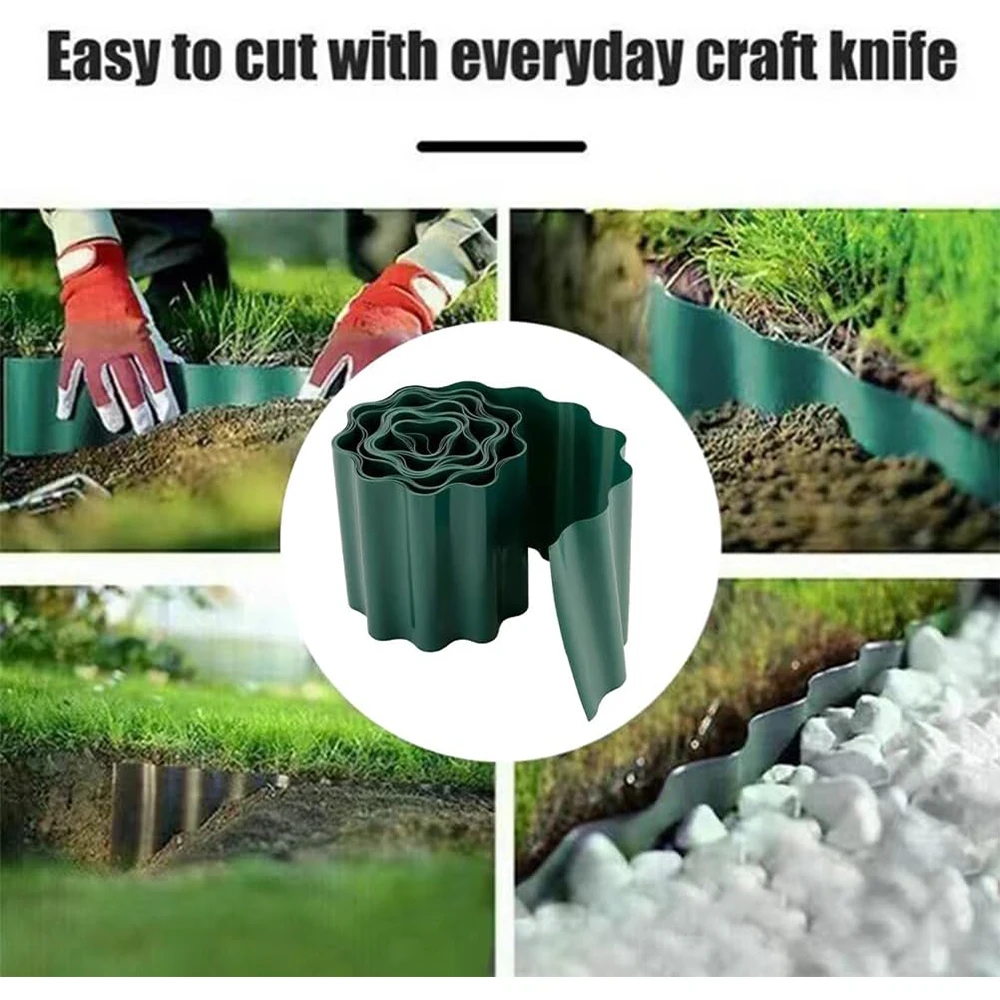 Ландшафтная окантовка 30 футов (Д) × 6 дюймов (в) для сада газон ландшафта садовый