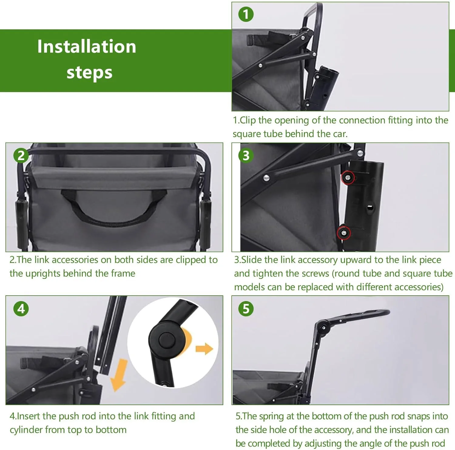 Складная нажимная ручка для пикапа складная Съемная легко устанавливаемая