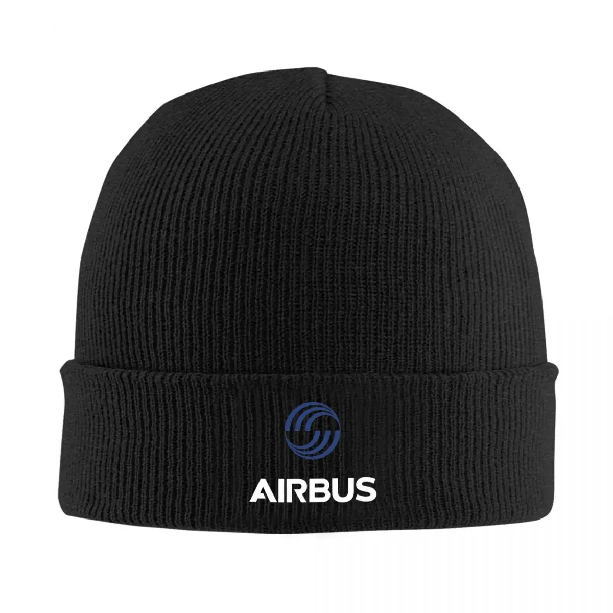 Airbus Logo Skullies Шапки Зимняя теплая вязаная шапка Капот Открытая лыжная