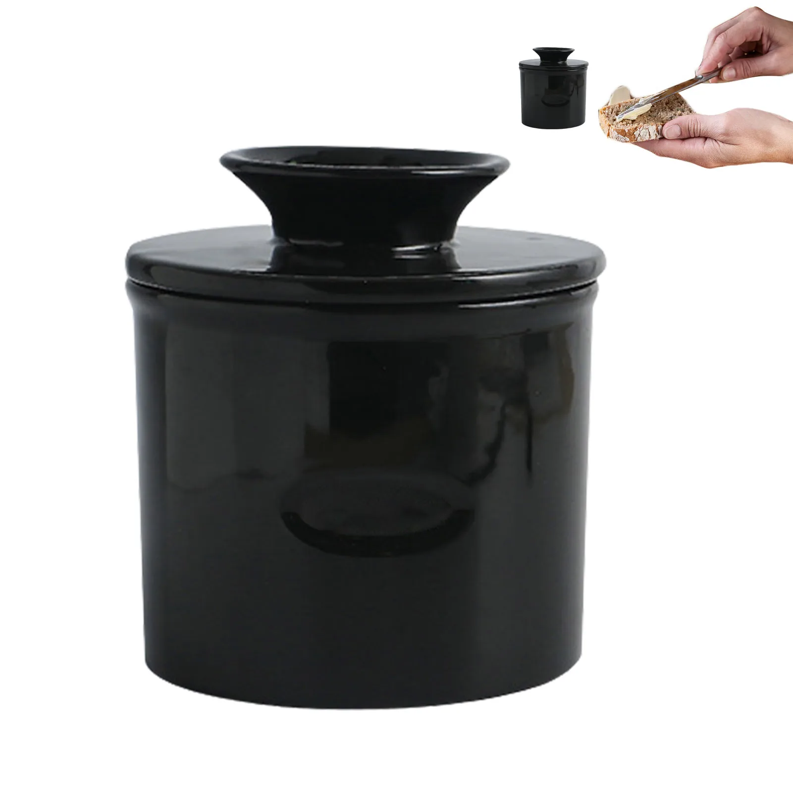 

Тарелка для масла с крышкой, контейнер для масла с длительным сроком службы для мягкого масла, для подарков на новоселье, для хранения масла