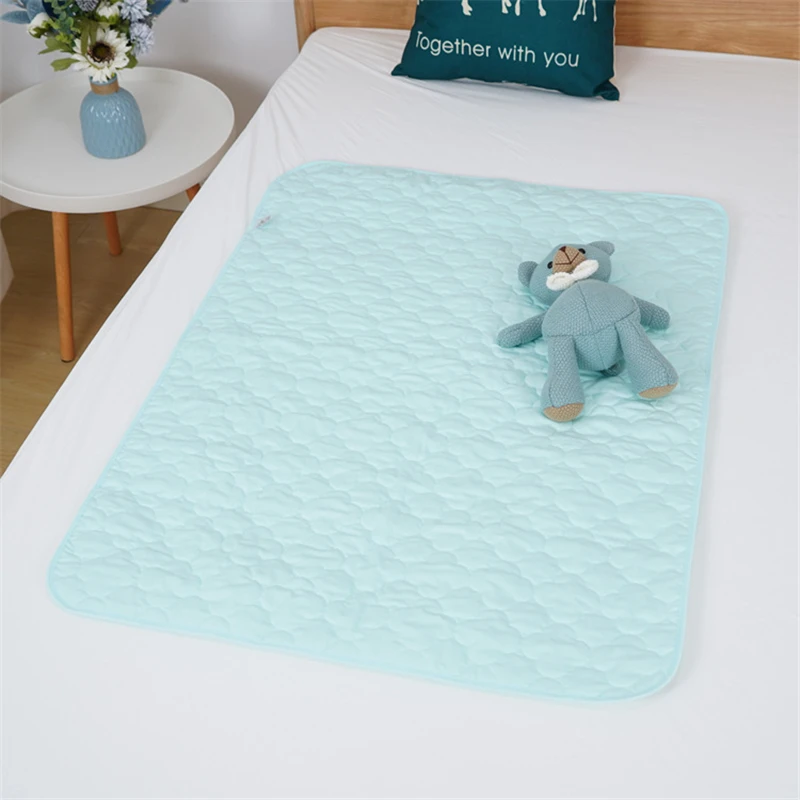 Soft Thick Baby Changing Mat Cover Cotton Mattress Sheets Waterproof Urine Diaper Pad Bedsheet Protector 100*150 75*100 cm