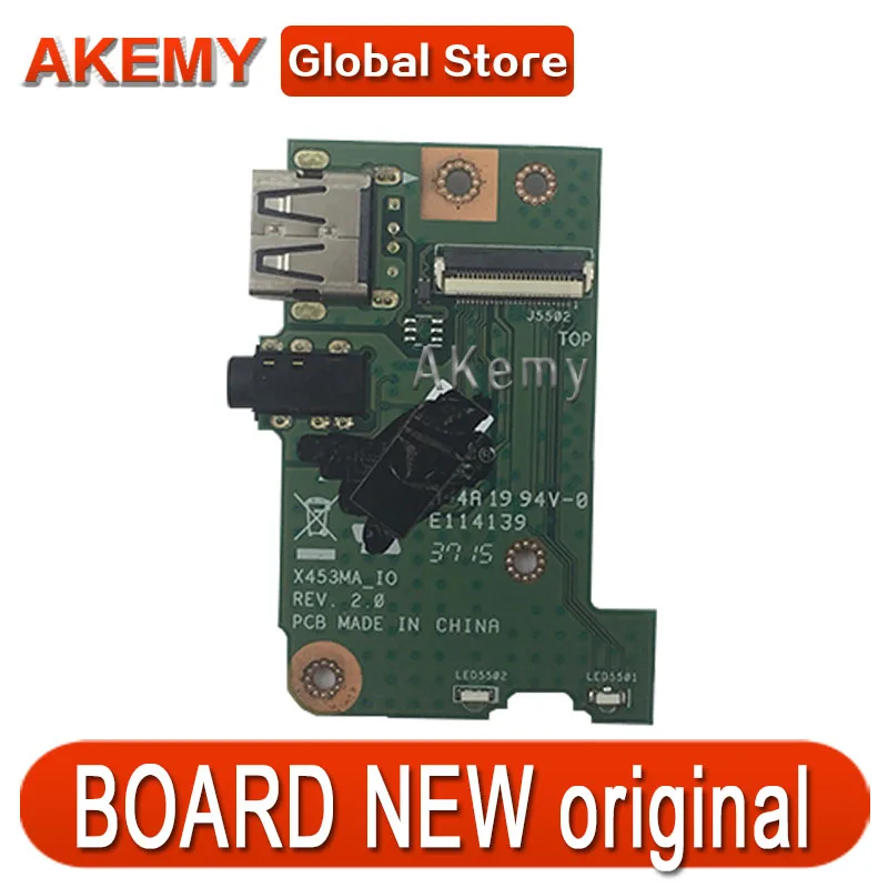 

Оригинал для asus X453S X453SA F453S X403S K453S плата ввода-вывода USB аудио Плата