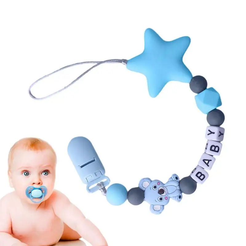 

Силиконовый держатель для соски-пустышки для мальчиков и девочек