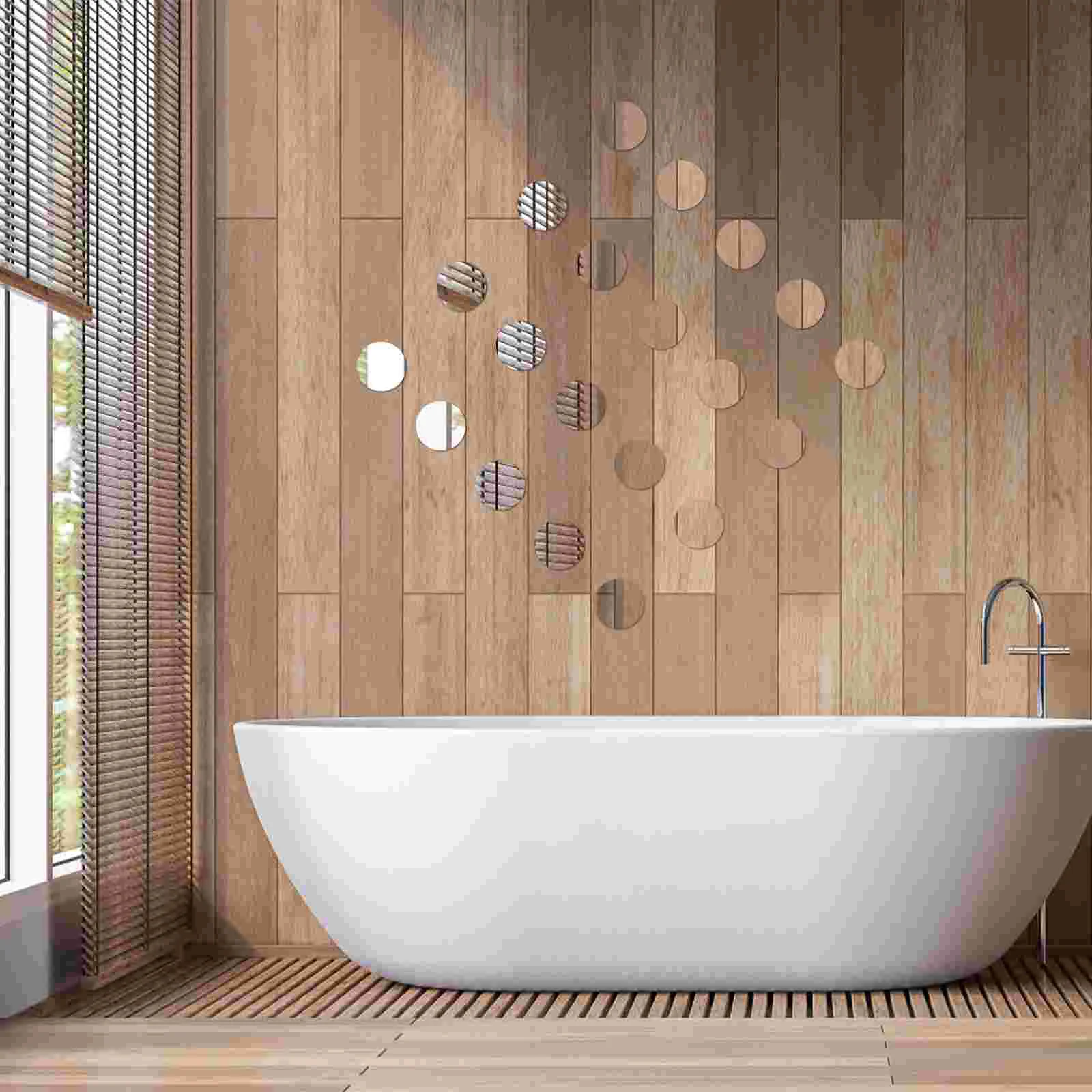 60 шт. маленькое круглое зеркало крошечные зеркала для поделок мини-объемные