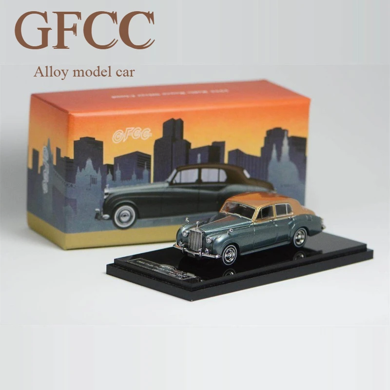 Фото Коллекционная модель автомобиля GFCC 1:64 из сплава, Rolls-Royce Silver Cloud 1-го поколения, лимитированная серия, игрушка для демонстрации, подарок для мальчиков №2