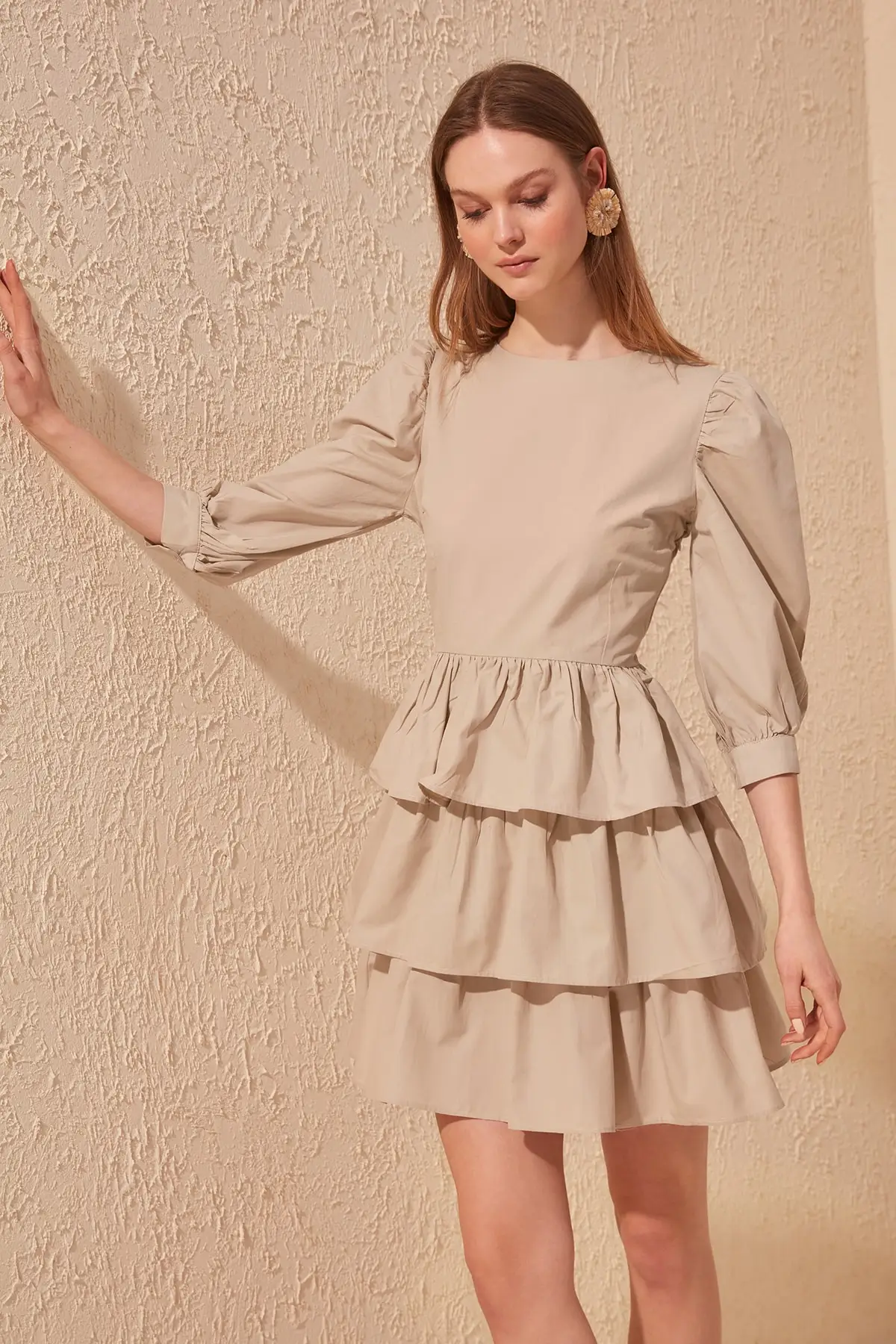Платье с оборками TWOSS20EL0616 | Женская одежда