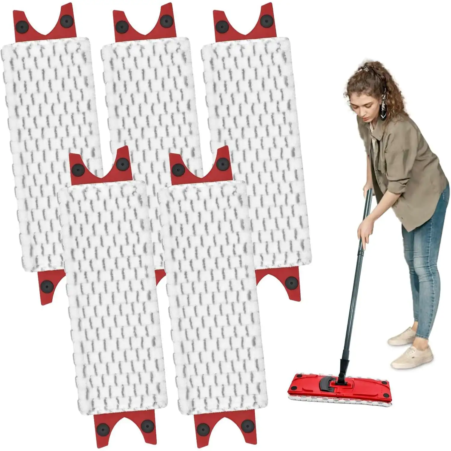 

Сменные накладки для швабры Vileda из микрофибры