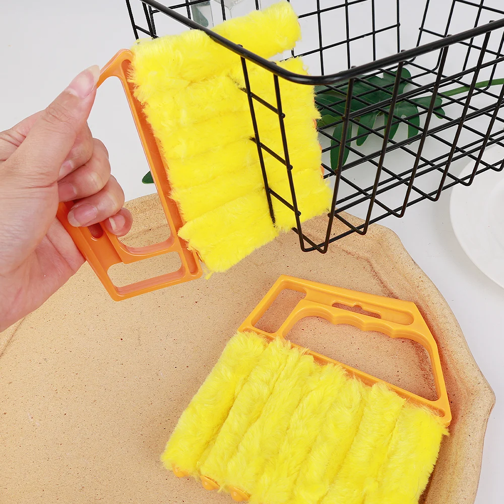 

Microfiber Shutter Cleaning Brush Cleaning Cloth Detachable Air Conditioner Duster Washable Brush Household Cleaning Tool