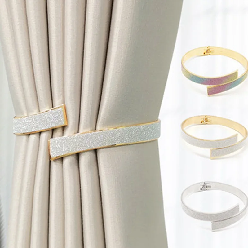

Pearl Magnetic Curtain Clip Curtain Holders Tie Back Buckle Clips Hanging Ball Buckle Tie Back Curtain Decoration Accessories
