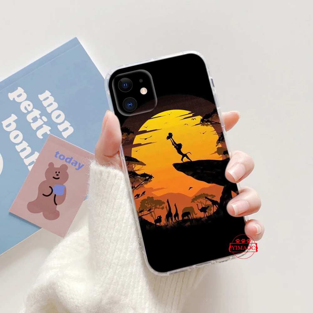 140A Мягкий чехол с рисунком Короля Льва для Moto G4 Plus G41 G5 G50 G51 G5S G6 Play G60 G7 Power G71 G9