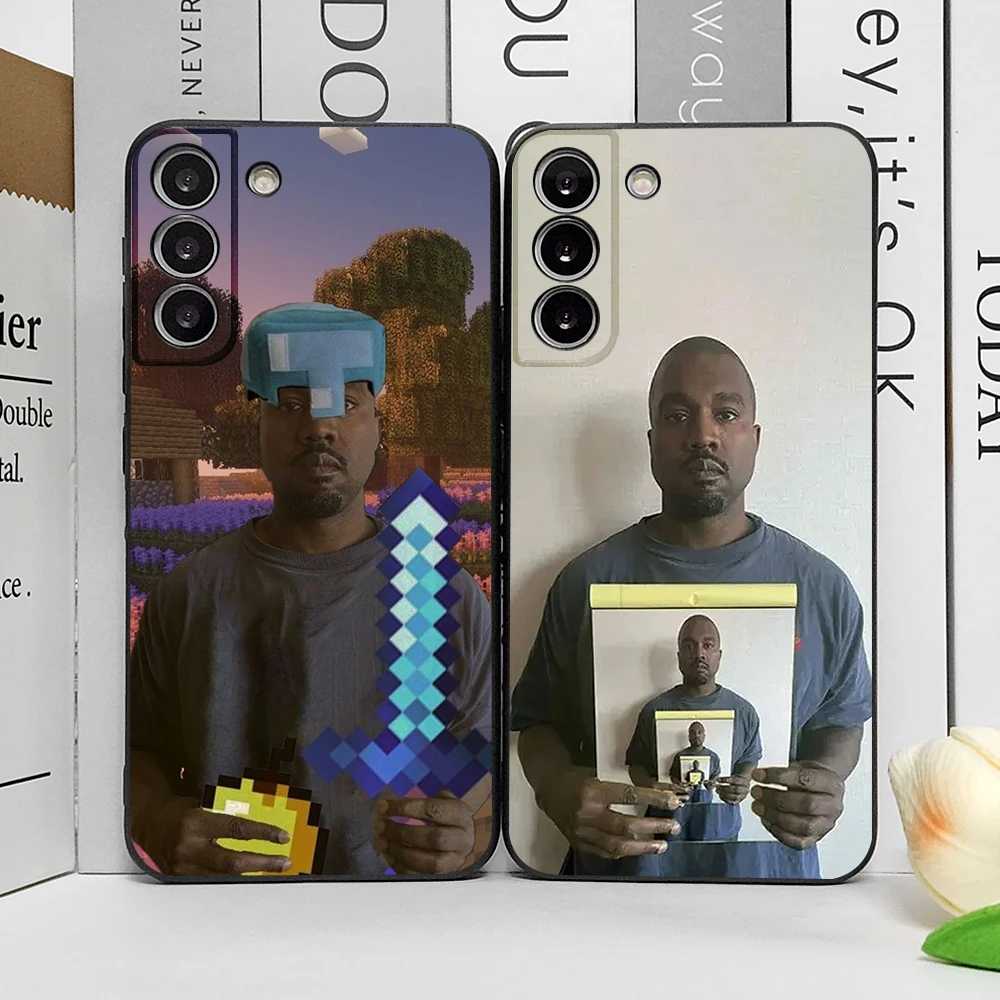 Чехол для телефона Funny Rapper Kanye West Ye Samsung Galaxy S20 Plus S21 FE S22 S23 S24 ультра противоударный