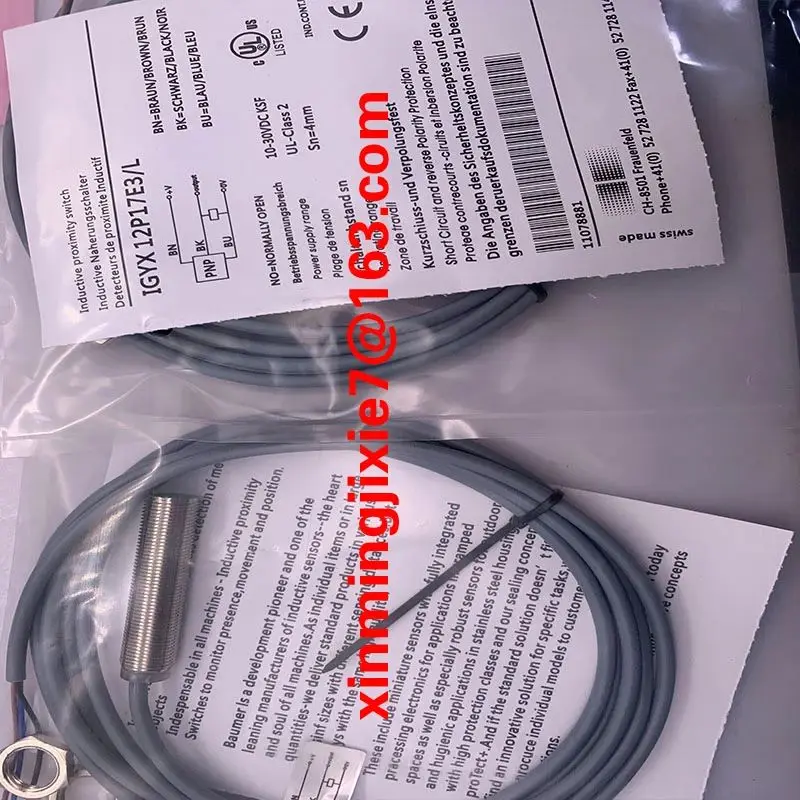 Фото Новый датчик приближения IGYX 18P17B3/S14L IGYX 18P17B3/L IGYX 18N17B3/L IGYX 12P17B3/S14L IGYX 12N17B3/S14L, оригинальный №1