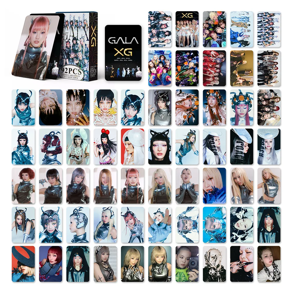 Фото Kpop Idol Girl XG новый альбом ломо карты фотокарточки наклейки JURIN CHISA COCONA HINATA HD печатные открытки подарок для фанатов №4