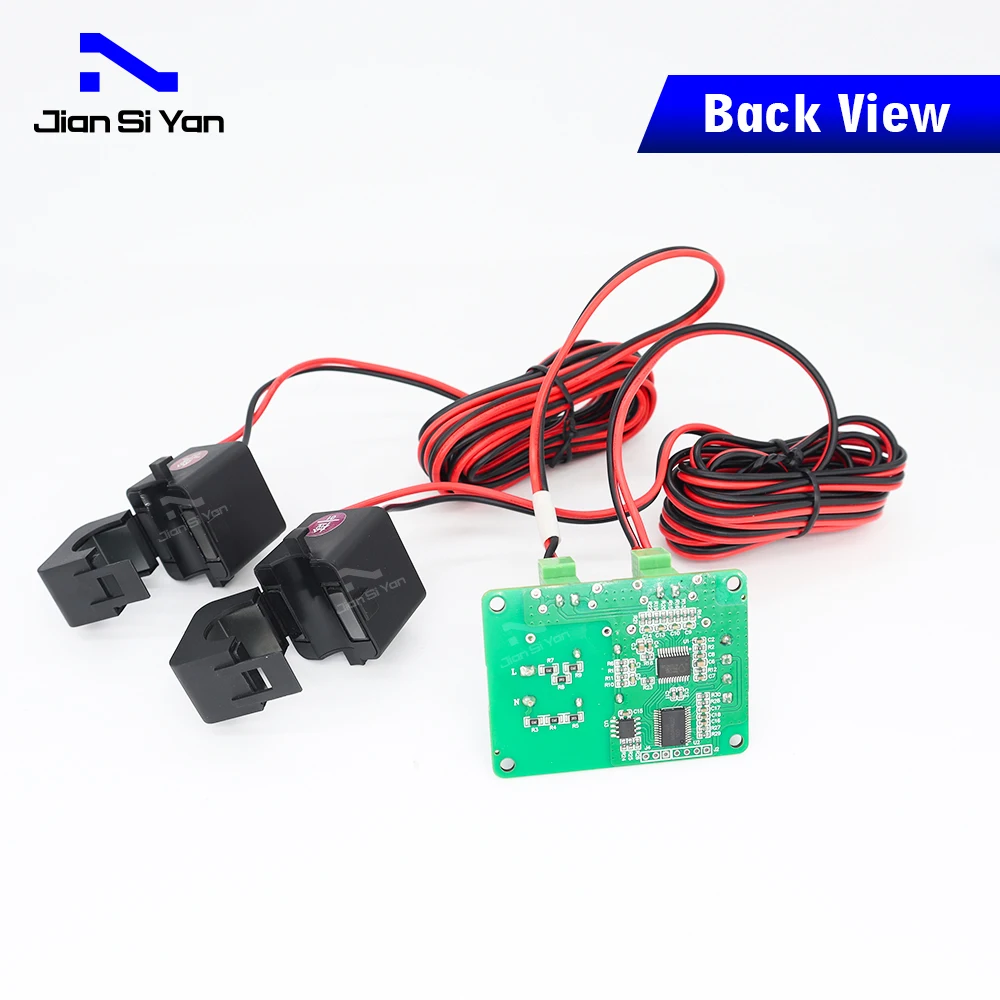 Фото JSY-MK-194G AC 1P/2P двунаправленный модуль измерителя мощности с TTL модулем-RTU (все функции аналогичны фотоэлементам) №3